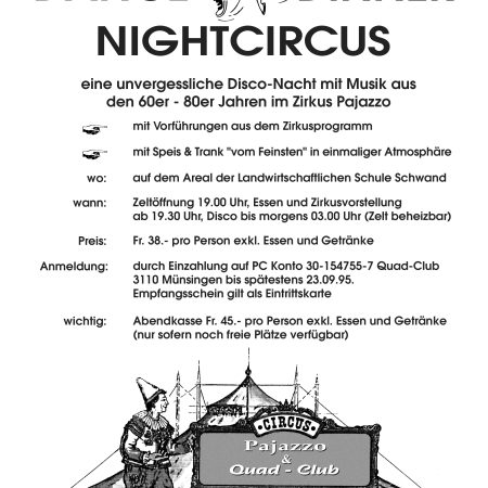 30. September 1995Dance Dinner Nightcircus