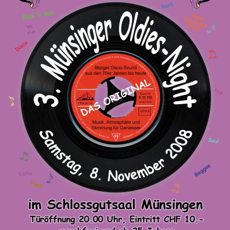 8. November 20083. Münsinger Oldies-Night